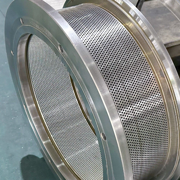 Muyang 600 tùy chỉnh kích thước lỗ chết cho máy xay hạt xử lý nhiệt
