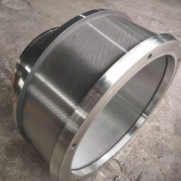 Buhler 304.58 Máy nhựa thép không gỉ có crôm cao Ring Die Pellet Machine Die