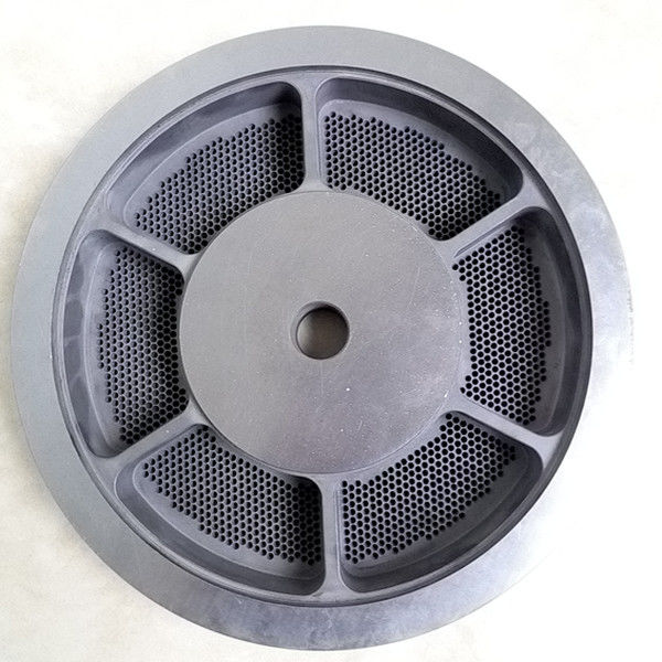 Tăng độ cứng tác động cao Extruder Flat Die cho thức ăn nổi với xử lý bề mặt đánh bóng