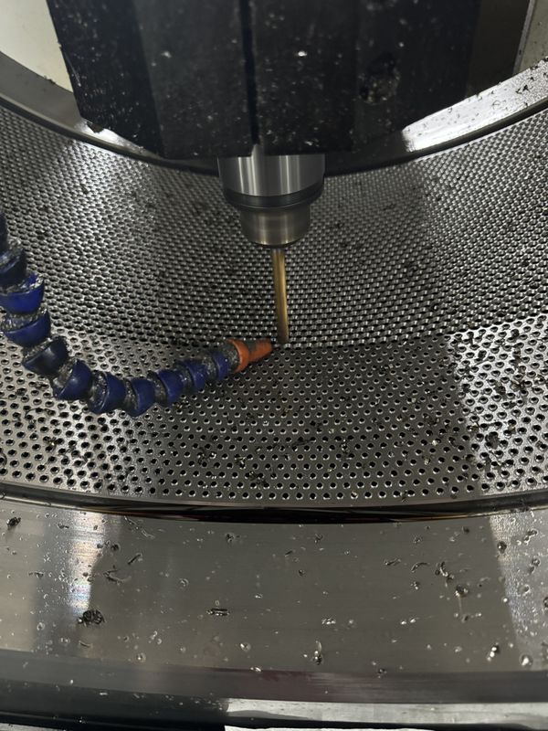 IDAH 530 Molino de Pellet Compatível Anel de alimentação aquática Die com 0,8 mm de buraco e aço inoxidável X46CR13