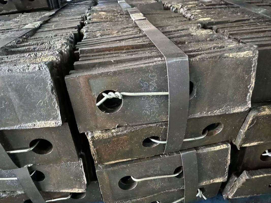 Máquinas de martelar de alta produtividade para moer material de alimentação com fundição de carburo de tungstênio