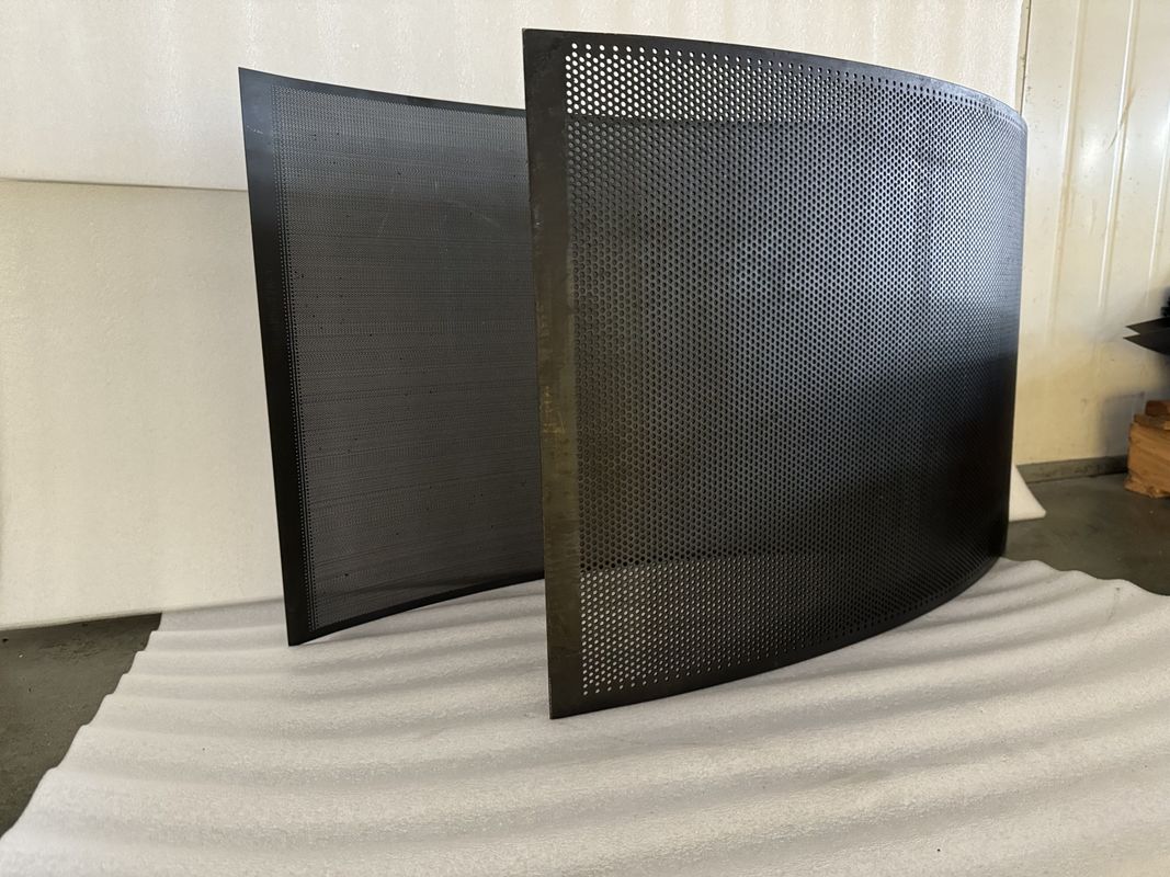 High Intensity Customized Sieves For Feed Materials Pulverizing With Q195 Cold Rolling Steel