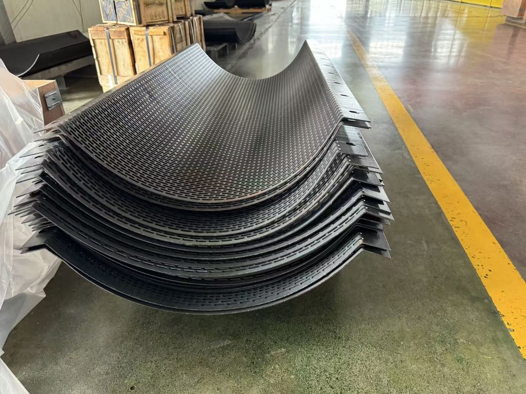 High Intensity Customized Sieves For Feed Materials Pulverizing With Q195 Cold Rolling Steel