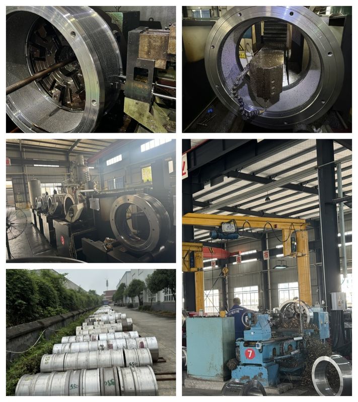 Feed Pellet Mills Pellet Dies with Ra 0.4-1.2 Hole Finish and HRC 52-55 Hardness