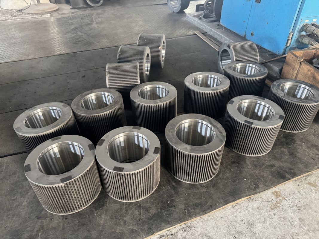 Scaffalatura a rulli per mulino di pellet ad alte prestazioni per Buhler 520 con resistenza all'abrasione senza pari per le esigenze di produzione